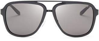 Carrera Men's Polarized Top Bar Square Acetate Sunglasses