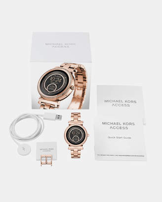 Michael Kors Smartwatch Sofie Rose Gold-Tone