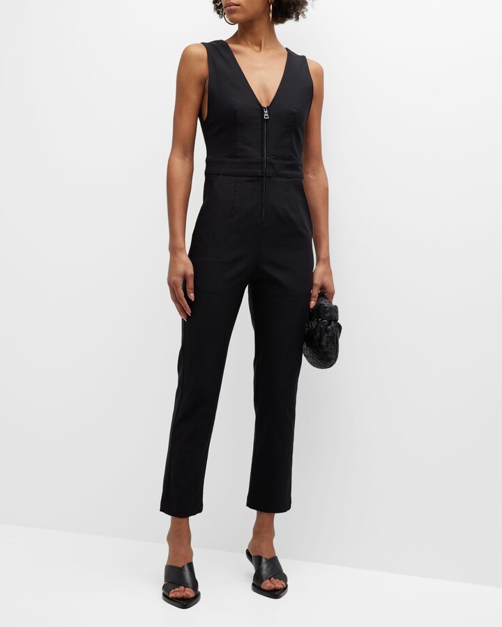 Rivet Utility Heartthrob Front Zip Jumpsuit ShopStyle