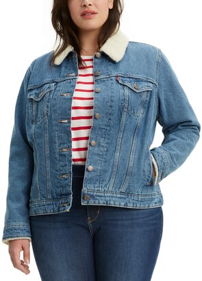 ladies lined denim jacket