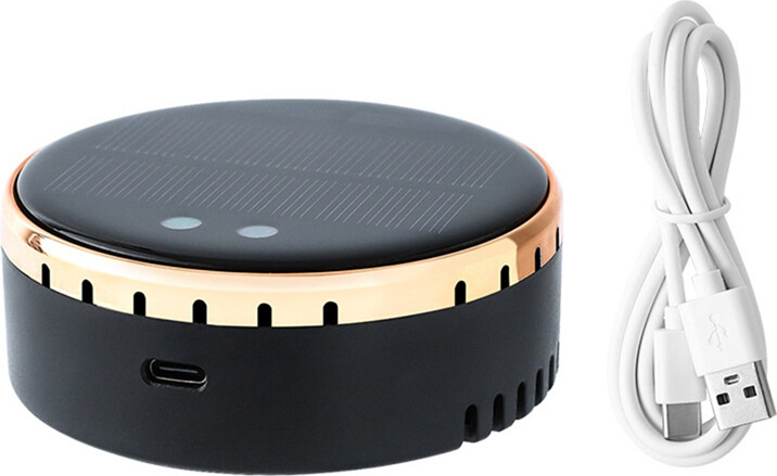 MiLESEEY X11A Air Purifier Solar Powered USB Dual Powered No Filter Needed Ready To Use When Powered On A