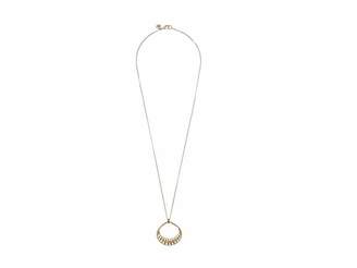 The Sak Blush Openwork Pendant Necklace (Gold) Necklace