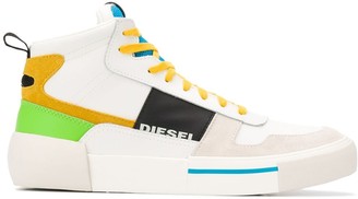 diesel white high tops