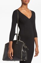 Thumbnail for your product : Valentino 'Rockstud' Leather Dome Satchel