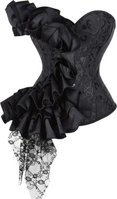 Bustiers & Corsets Corset Gothic Sexy Lingerie Satin Corselet