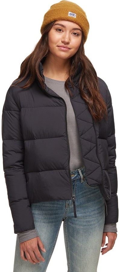 puffy cropped coat