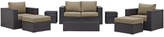 Thumbnail for your product : Modway Convene Outdoor 8 Piece Patio Seating Group with Cushions