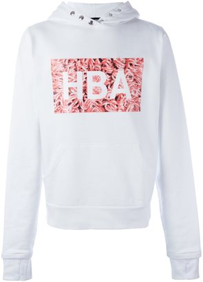Hood by Air logo chest print sweatshirt