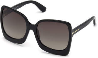 Tom Ford Gradient Square Acetate Sunglasses