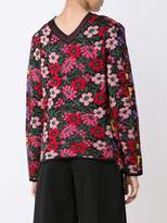 Thumbnail for your product : Comme des Garcons floral pattern cardigan