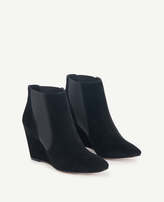 Thumbnail for your product : Ann Taylor Birgitte Suede Wedge Booties
