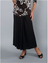 Thumbnail for your product : House of Fraser Chesca Piping trim jersey skirt with tuck detailing