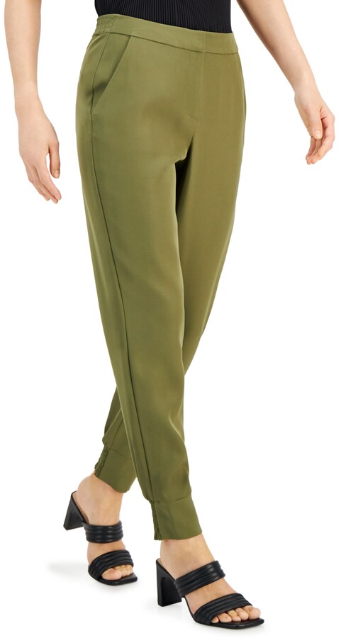 Alfani Women's Zip Jogger Pants, Created for Macy's - ShopStyle