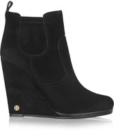 Thumbnail for your product : Tory Burch Hendin suede wedge boots