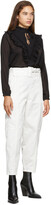 Thumbnail for your product : See by Chloe White Cocoon Trousers