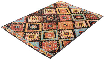 Dakota Fields Aloria Moroccan Hand-Knotted Rectangle 5'7\