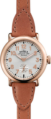 Shinola Runwell Leather Triple-Wrap Watch, 36mm