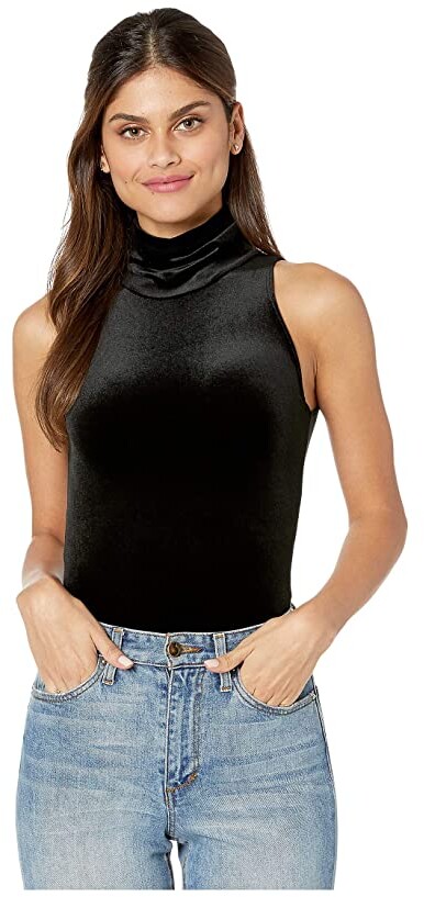 black turtleneck one piece