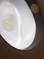 Thumbnail for your product : Lock & Co Hatters Stafford Escorial-wool Fedora - Brown