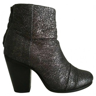 rag and bone metallic boots