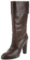 Thumbnail for your product : Hogan Leather Knee-High Boots w/ Tags