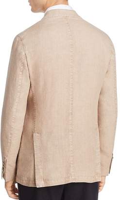 L.B.M Garment-Dyed Linen Slim Fit Sport Coat