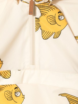 Mini Rodini Fish-Print Raincoat