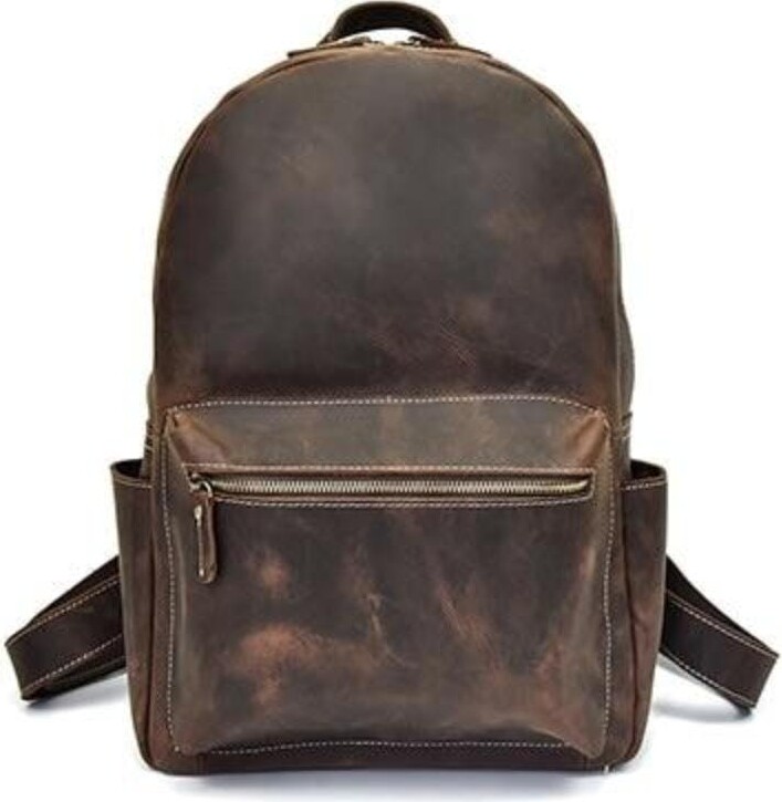 Steel Horse Leather The Calder Backpack Handcrafted Leather Backpack