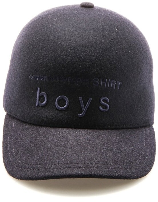 Tag ud Krønike Kom forbi for at vide det Comme des Garçons Shirt Boys Embroidered Baseball Cap - ShopStyle Hats
