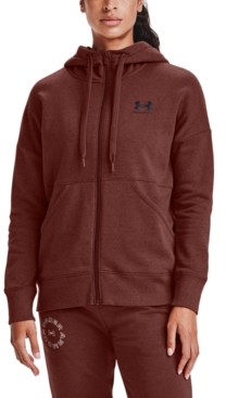 under armour hoodie women brown