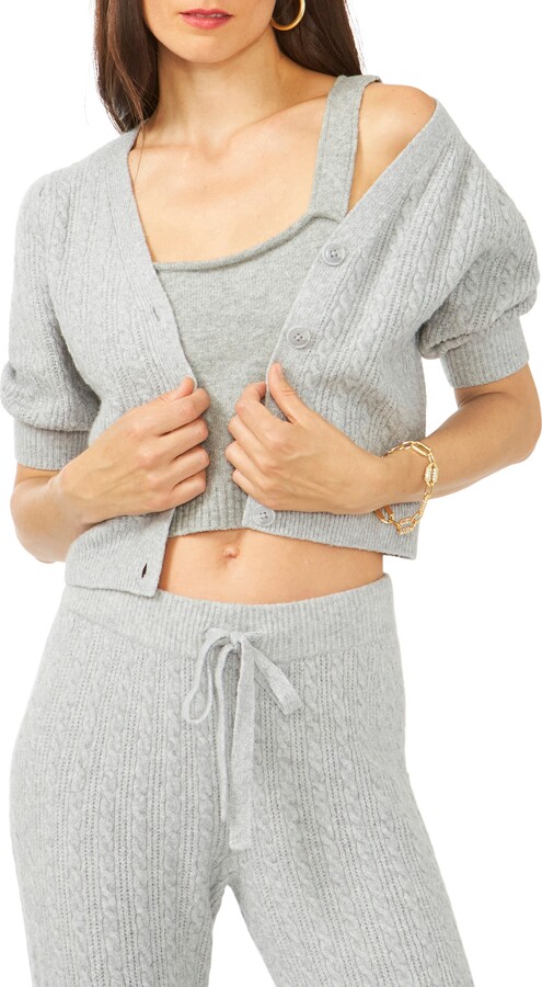 Short Sleeve Cropped Cardigan | Shop the world's largest 