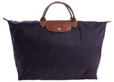 Thumbnail for your product : Longchamp purple nylon 'Le Pliage' large folding travel tote