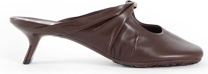 Pebble Soft sabot in Nappa Lambskin