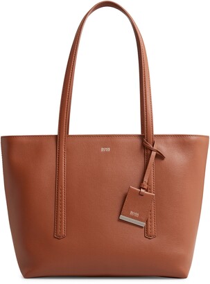 HUGO BOSS Taylor Small Leather Shopper - ShopStyle Tote Bags