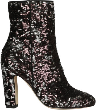 Paris Texas Sequin Embellished Ankle Boots - ShopStyle