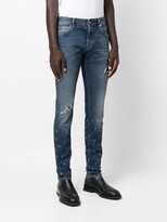 Thumbnail for your product : Just Cavalli Distressed Slim-Fit Jeans