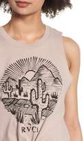 Thumbnail for your product : RVCA Cactus Road Tie Hem Tank