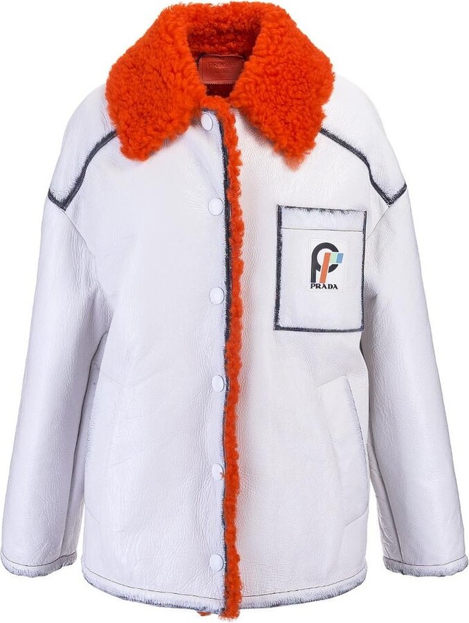 Prada Fil-à-fil single-breasted blazer - ShopStyle