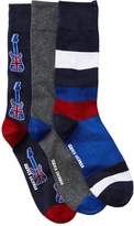 Thumbnail for your product : Ben Sherman Britpop Socks - Pack of 3