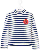 Thumbnail for your product : Bobo Choses 'Loup De Mer' knitted turtle neck sweater