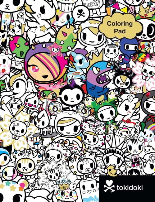 Tokidoki Coloring Pad, (Paperback)