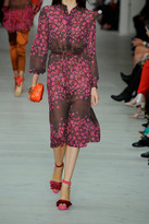 Thumbnail for your product : Matthew Williamson Floral-print silk-chiffon dress