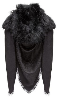 fendi signature shawl