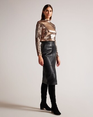 ted baker sequin top
