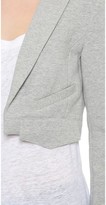 Thumbnail for your product : Derek Lam 10 Crosby Cropped Blazer