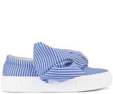 Thumbnail for your product : Joshua Sanders bow wide stripe sneakers