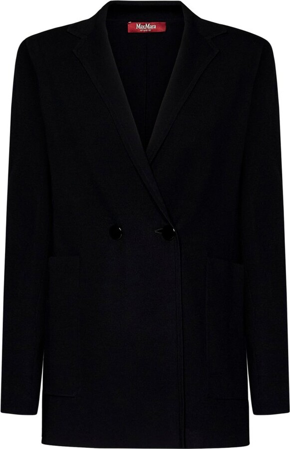 Studio Max Mara Titania Double-Breasted Blazer