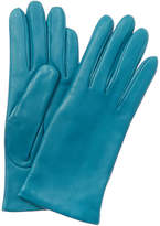 Blue Leather Gloves - ShopStyle