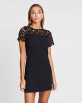 Thumbnail for your product : Dorothy Perkins Lace Mix Shift Dress