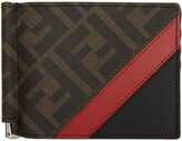 Thumbnail for your product : Fendi Black & Red 'Forever Fendi' Bifold Wallet